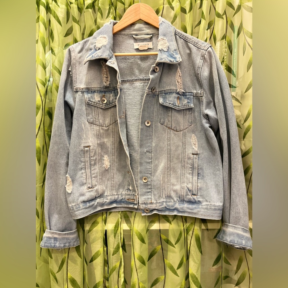 Ripped Denim Jacket